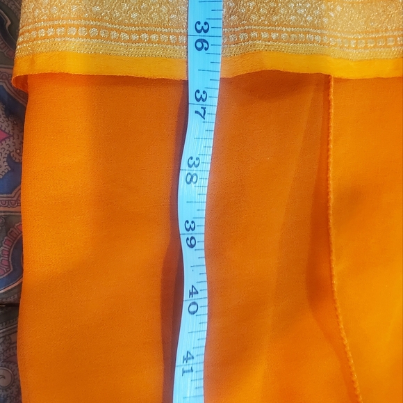 Bandhani Saree (Katan-Kanchipurum Style) Human Figures! Brand new! - Picture 16 of 16